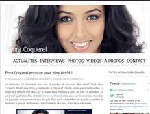 Tablet Screenshot of floracoquerel.com